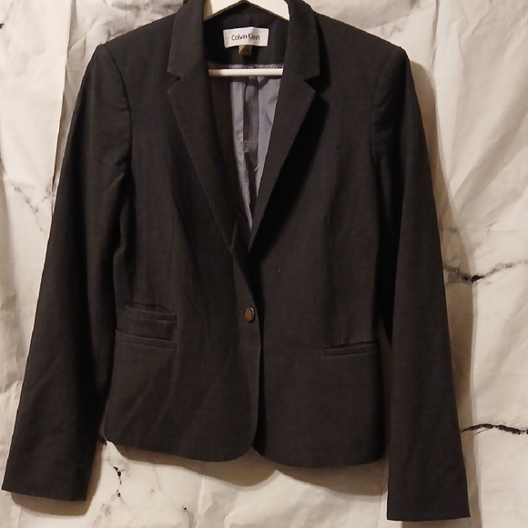 Calvin Klein blazer Med 💜💜💜💜 - Picture 1 of 6